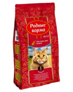 Сухой корм для кошек Телятина 26 12 0 409 кг Родные корма