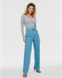 Прямые джинсы Straight с высокой талией Gloria jeans