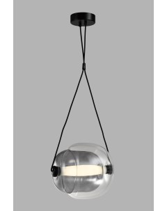 Светильник подвесной светодиодный moderli v10457 1pl ancona серый Stool group