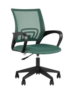 Кресло офисное topchairs st basic сетка ткань зеленый зеленый Stool group