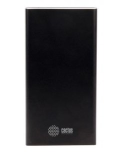 Мобильный аккумулятор CS PBFSIT 20000 Li Pol 20000mAh 2 1A 2 1A черный 2xUSB материал алюминий Cactus
