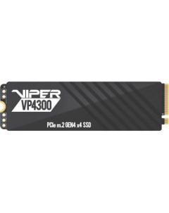 Твердотельный накопитель SSD M 2 2 Tb Viper Read 7400Mb s Write 6800Mb s 3D NAND TLC VP4300 2TBM28H Patriòt