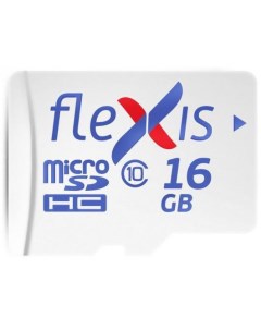 Карта памяти microSDHC 16Gb FMSD016GU1A Flexis