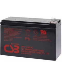 Батарея для ИБП UPS12580 F2 12В 9 4Ач Csb