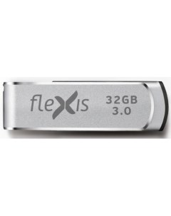 Флешка 32Gb RS 105 USB 3 0 серебристый Flexis