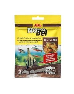 NovoBel Основной корм для пресноводных аквариумных рыб хлопья саше 12г Jbl