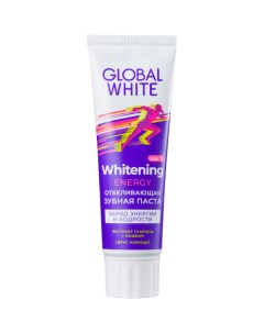 Отбеливающая зубная паста Energy 100 г Подготовка эмали Global white