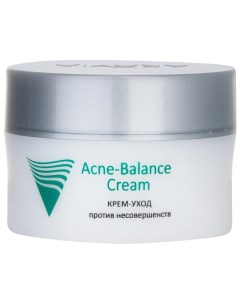 Крем уход против несовершенств Acne Balance Cream 50 мл Aravia professional