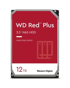 Внутренний жесткий диск 3 5 12Tb WD120EFBX 256Mb 7200rpm SATA3 Red Plus NAS Western digital