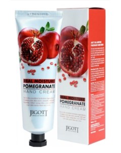 Увлажняющий крем для рук с экстрактом граната Real Moisture Pomegranate Hand Cream 100 мл Jigott