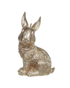 Свеча 13 см золотистая Кролик Rabbit Kuchenland