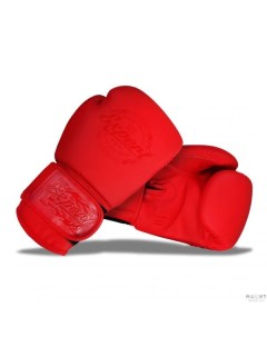 Боксерские перчатки Fight Expert Matte Red 12 OZ Flamma
