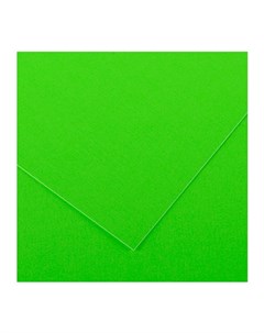 Бумага с флуоресцентным покрытием 50х65 см 250 г Зеленый Canson