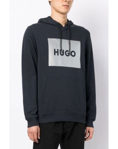 Худи стандартного кроя с логотипом Hugo