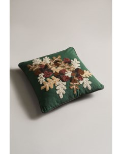 Подушка декоративная с вышивкой Pigne Green Coincasa