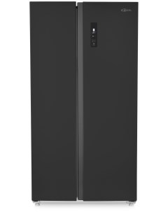 Холодильник Side by Side ZRSS630B черный Zugel