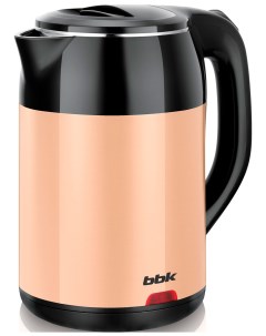 Чайник электрический EK1709P черный бежевый Bbk