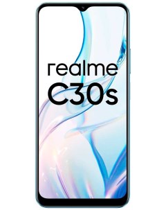 Смартфон C30s 32Gb 2Gb синий Realme
