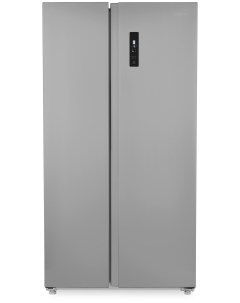 Холодильник Side by Side ZRSS630X нержавеющая сталь Zugel