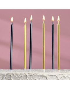 Набор свечей С днем рождения 8 см Страна карнавалия