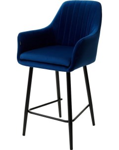 Полубарный стул Роден Premier 22 Синий велюр H 65cm M City Bravo