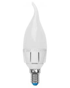 Светодиодная лампа Свеча на ветру 2W 150Lm 4100K E14 LED CW37 2W CW E14 150 lm Uniel