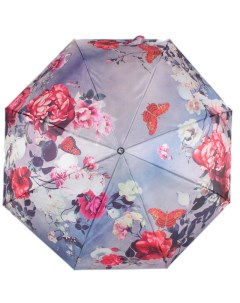 Зонт женский 101215 серый Flioraj