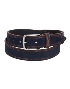 Ремень мужской 595 38 3686 navy blue 12 синий 120 см Miguel bellido