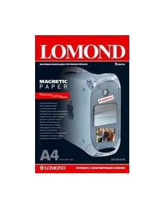 Фотобумага Lomond 2020346 A4 660г м2 2л белый матовое магнитный слой для струйной печати