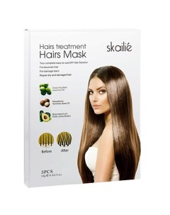 Восстанавливающая маска для поврежденных волос 35 Skailie