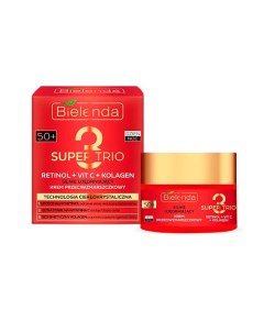 SUPER TRIO RETINOL VIT C KOLAGEN Сильно укрепляющий крем 50 50 Bielenda