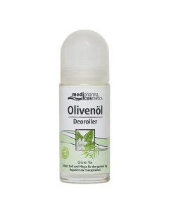 Дезодорант роликовый Зеленый чай Olivenol 50 Medipharma cosmetics
