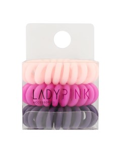 Набор резинок BASIC SLINKY box 3 шт Lady pink