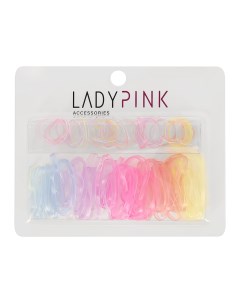 Набор резинок BASIC box Lady pink