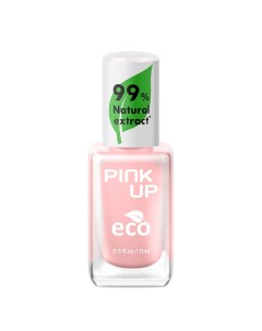 Лак для ногтей ECO тон 10 с натуральными ингредиентами 11 мл Pink up
