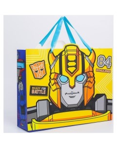 Подарочный пакет трансформеры 40х31х11 5 см Hasbro