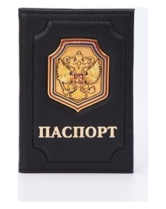 Обложка для паспорта цвет чёрный Nnb