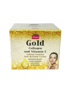 Лифтинг Крем GOLD Lifting Firming Anti Wrinkle Cream Укрепляющий для Лица Золото Коллаген и Витамин  Banna