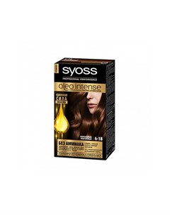 Oleo Intense Краска для волос 4 18 Шоколадный каштановый Syoss