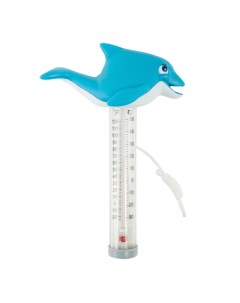 Термометр игрушка Дельфин для измерения темп воды в бассейне K785BU 6P AQ12220 Kokido