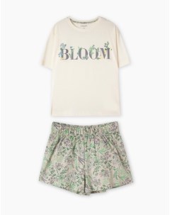 Пижама с принтом Bloom Gloria jeans