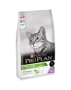 Сухой корм Cat Adult Sterilised Optirenal для стерилизованных кошек и кастрированных котов с индейко Pro plan