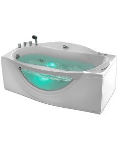 Акриловая ванна G9072 B L белая Gemy
