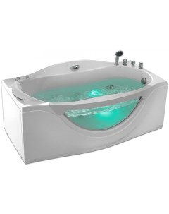 Акриловая ванна G9072 B R белая Gemy