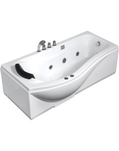 Акриловая ванна G9010 B R белая Gemy