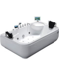 Акриловая ванна G9085 O R белая Gemy