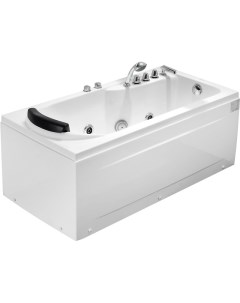 Акриловая ванна G9006 1 7 B R белая Gemy