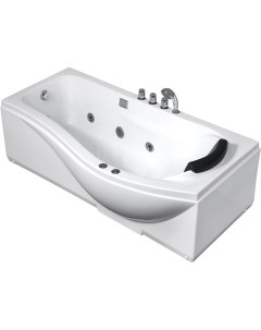 Акриловая ванна G9010 B L белая Gemy