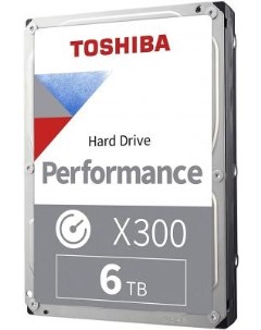 Жесткий диск 3 5 6 Tb 7200 rpmrpm 128 MbMb cache X300 SATA III 6 Gb s Toshiba
