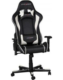 Кресло для геймеров Formula чёрный белый Dxracer